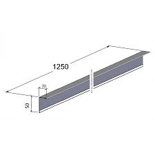 50 mm x 50 mm 100 mm x 100 mm 135 mm x 135 mm. Corniere De Finition En Acier Laque Epaisseur 10 10 Axone Spadone