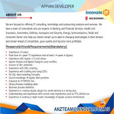 appian developer. who has an experience