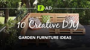 Perhaps you have a border that is the wrong shape, or one that offers little pleasure in. 10 Creative Diy Garden Furniture Ideas Friday Ad Blog