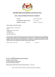 Tanpa sijil ini syarikat anda adalah tidak layak untuk memohon sebarang tender kerajaan. Pendaftaran Kementerian Kewangan Inspirasi Bakat