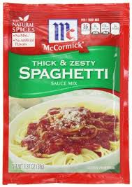 Mccormick Spaghetti Thick And Zesty 1 37 Ounce Mccormick Https Www Amazon Com Dp B00uf5rrpq Re Spaghetti Seasoning Recipe Spaghetti Sauce Seasoning Recipes