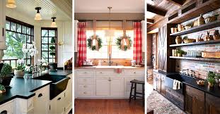 rustic country kitchen design ideas