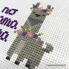 Maybe you would like to learn more about one of these? No Drama Llama Cross Stitch Pattern Funny Instant Download Knitting Kits How To Efp Osteology Org