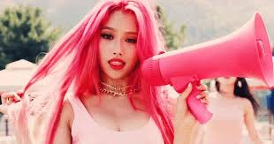 Miso Pink Lady Hot Pink Hair Pink Hair Girl Hairstyles