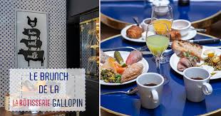 La Rotisserie Gallopin Le Brunch Buffet Trop Bon Du 2eme Brunch Cuisine Banquettes