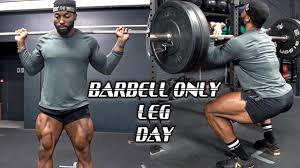 You may find that your quads burn deep for days after you first try the pistol squat, which is a sure. Barbell Only Leg Workout To Build Big Legs Full Workout And Top Tips Youtube