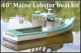 Lobster Boat Model Kit Etsy In 2021 Lobster Boat Model Boats Boat
