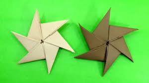 Subscribe for more amazing videos! How To Make Six Pointed Throwing Paper Ninja Star Shuriken Best Pape Paper Toys Paper Ninja Stars Ninja Star