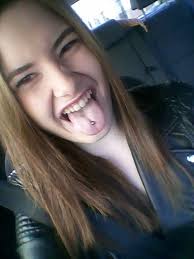 I don't look at a girl's tongue to help me decide if i think she's attractive or not. My Tongue Piercing So In Love Girl German Piercing Tongue Tonguepiercing Pierced Happy Cute Piercings Tongue Piercing Piercing