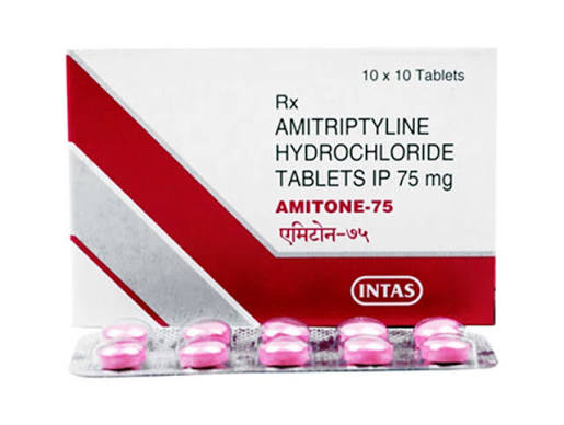 Amitriptyline 75 Mg Tablets at ₹ 100/stripe | Elavil in Nagpur | ID: 2852910617373