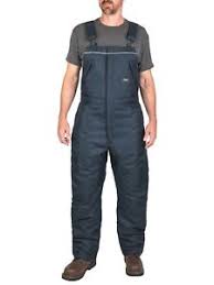 Details About Walls Mens Enduro Zone Polyeter Duck Insulated Bib Overalls Workwear Black Blue