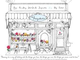 Partystudio Png 793 602 Art Coloring Pages Florist Shop