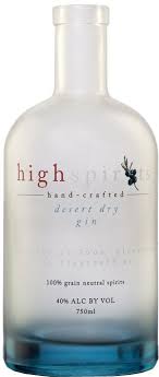 High Spirits Desert Dry Gin Decorated By Thinkuniversal Coolbottle Packagingdesign Distilled Spirit Dry Gin Bottles Decoration