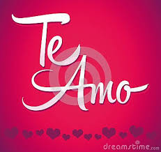Te Amo Spanish Love You Lettering Calligraphy By Julioaldana Via Dreamstime Te Amo Mi Amor Te Amo Amor