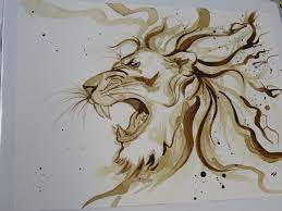 i paint using only coffee coffee painting coffee artwork artwork