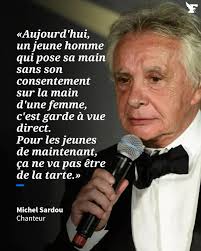 Michel Sardou a provoqué la réaction de Sandrine Rousseau après une blague  sur le consentement.