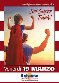 Un gesto simbolico di ringraziamento, affetto e gratitudine. Festa Del Papa Il Gigante Centri Commerciali