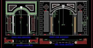 Houzz has millions of beautiful photos from the world's top designers, giving you the best design ideas for your dream remodel or simple room refresh. Modern Arch Design For Open Entrance Autocad Dwg Plan N Design