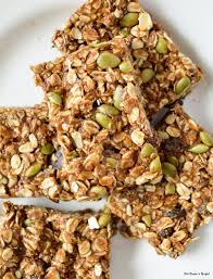 Molasses And Pumpkin Seed No Bake Granola Bars Pumpkin Seed Recipes Molasses Recipes Running Food