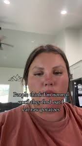 Couple Eats Raw Potato