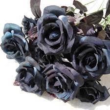 Artificial flowers and plants in india can be bought from many shops both small and big, but there is a knack for selecting and maintaining them. 9pcs Set Artificial Black Rose Flower Bouquet Simulation Plant Real Touch Fake Flowers For Home Wedding Decoration Floral Artificial Dried Flowers Aliexpress