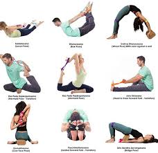 5 Colors Infinity Strap Lohas Body Yoga Poses Yoga Postures Yoga Stretches