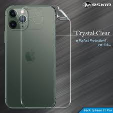 Clear Coat Crysral Clear Cc Iphone 11 Pro Back Front Shopee Indonesia