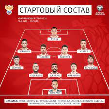 13 октября 2019 года сборная россии обеспечила себе участие в финальной части чемпионата европы по футболу 2020 года, благодаря победе над кипром со счетом 5:0. Sostav Sbornoj Rossii Na Match S Belgiej