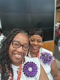 Lord order our steps in our new roles. *I only wore the pin for pics.  #readytotakecareofDeltabusinessday1 #presidentandvicepresidentREaDy