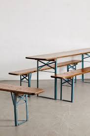 Urban Renewal Vintage Beer Garden Picnic Table Bench Set Table And Bench Set Picnic Table Bench Bench Set