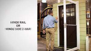 They are primarily used for passenger safety. Identifying The Parts Of Andersen Self Storing Storm Doors Andersen Windows Youtube