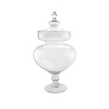 Do glass keep food fresh longer? Northlight 23 Transparent Glass Jar With Finial Topped Lid Clear Glass Containers With Lids Glass Containers Large Glass Containers