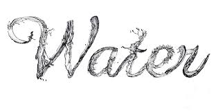 There's as much art as science to the development of a book. Water Font Drawing On Behance