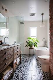 Bathroom Decor Earth Tones Bathroom Ideas Light Grey Vinyl Tile Small Bathroom Remodel Bathroom Interior