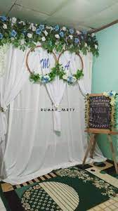 62 859 5999 9496 Sewa Backdrop Akad Bekasi Akad Backdrop Bekasi Sewa In 2020 Engagement Decorations Decor Backdrops