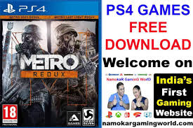 Metro Redux Ps4 Free Download Check More At Https Www Namokargamingworld Com Metro Redux Ps4 Free Download Ps4 Free Games Metro Last Light Ps4