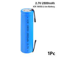 These lithium ion rechargeable 14500 batteries provide your high end electronics with all the energy they need. Icr 18650 Li Ion Battery 2800mah 3 7v Rechargeable Cell With Tabs For Led Flashlight Torch Toys Buy From 2 On Joom E Commerce Platform