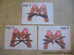 Folder craft for preschoolers and kindergarteners.: M Is For Mouse A Letter Of The Week Preschool Craft
