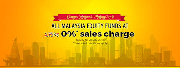 As1m although may have high dividend, they charge 1% of selling fee perhaps according to skin color of the investor. Congratulations Malaysians All Malaysia Equity Funds At 0 Sales Charge