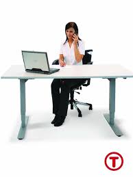 Adjustable Height Electric Ecolift Table By Special T Affordable Table Adjustable Table Adjustable Height Table