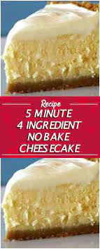 Ingredients 1 Can Of Sweetened Condensed Milk 1 8 Ounce 250g Tub Of Cool W Easy Cheesecake Recipes Milk Recipes Dessert Cream Cheese Recipes Dessert
