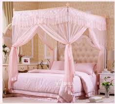 Four Metal Steel Frame 4 Canopy Mosquito Bed Nets Canopy Mosquito Net Bed Net Bed Bed Net Canopy Bedding And Curtain Sets