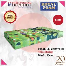 Ada kasur dengan ukuran 90 cm x 200 cm yang cocok untuk. Jual Kasur Busa Royal Foam Lg Marathon Tebal 15cm 120x200 Kota Bekasi Metropolitan Furnitures Tokopedia