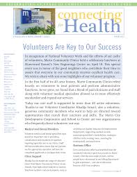 Volunteers Are Key to Our Success