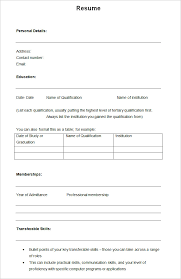 Create and download your pdf cv pdf cv templates build to stand out. Resume Templates Blank 1 Templates Example Templates Example Resume Form Sample Resume Format Simple Resume
