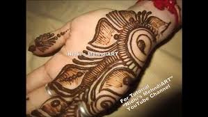 Here is an excellent henna resource, with a page of free pdf downloads that include tons of samples of henna tattoo designs. Beautiful Shaded Arabic Front Hand Henna Mehndi Design Tutorial Video Dailymotion