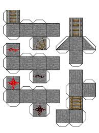 Minecraft crafts paper crafts papercraft minecraft. Mini Block Minecraft Papercraft Novocom Top