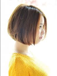 スタイリング簡単あごラインボブ ショート ビューティーboxヘアカタログ ボブ ヘアースタイル 前髪なし ボブ