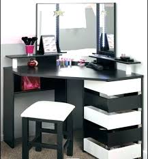 Shop for corner vanity table bedroom online at target. Corner Vanity Table With Mirror Bedroom Mirrored Modern Makeup Desks Bath Sink Into Apppie Org