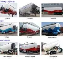 Wheat Flour Trailer/ Cement Bulk Truck Trailer / Bulk ...